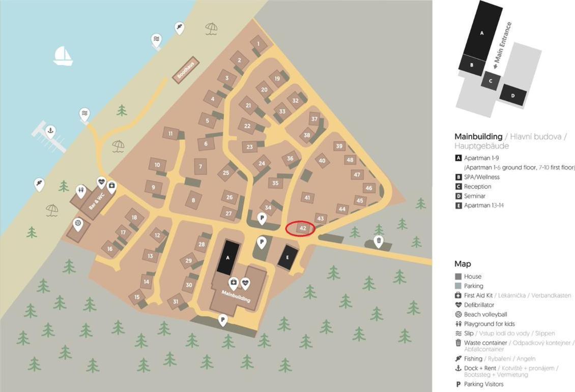 Lipno - Lakeside Village - Vetrnik Frymburk Exteriör bild